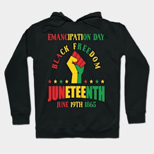 Juneteenth June 1865 Black History Hoodie